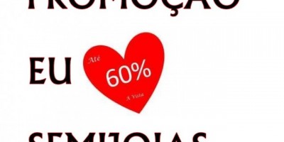 Promoção “EU AMO SEMIJOIAS” com até 60% de Desconto à vista na Fascínio Modas 