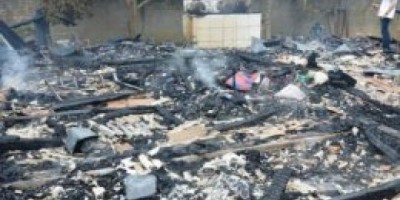 Idoso de 66 anos morre carbonizado após casa pegar fogo em Buritis