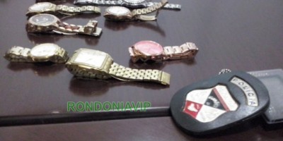 Quadrilha que roubou joalheria em Rolim de Moura é presa, em Ariquemes