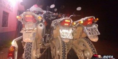 Mais três motocicletas são recuperadas pela Polícia Militar de São Domingos e São Francisco na BR 429
