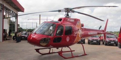 Rondônia - Corpo de Bombeiros recebe o primeiro Helicóptero