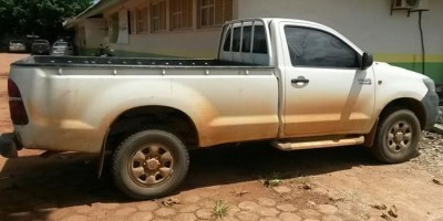 Guajará-Mirim - Núcleo de Inteligência e GOE do 6º BPM recupera Hilux roubada