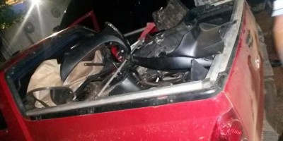 Guajará-Mirim -  - Motos desmontadas, roubadas em Porto Velho, são apreendidas em barreira montada pela PM