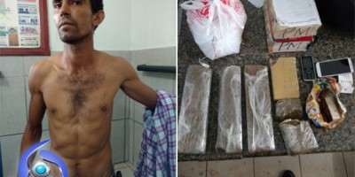 Cacoal – NI do 4º BPM apreende 3,9 kg de maconha e prende proprietário da droga