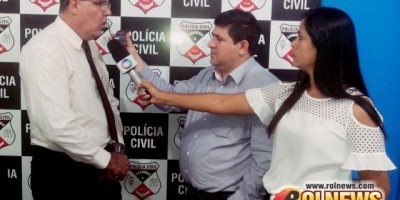 Delegado Morari se reúne com a imprensa e alerta população sobre roubos de celulares em Rolim