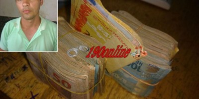 Alta Floresta -  Homem furta R$20 mil, e logo após e preso pela PM na cidade de Ji-Paraná