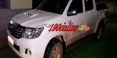 Alta Floresta -  Polícia Civil recupera caminhonete furtada em Ji-Paraná, um homem foi preso