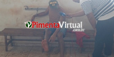 Após discussão homem tentar matar desafeto com facada no pescoço em Pimenta Bueno