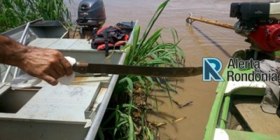Rondônia - Pescador tem a cabeça decapitada por enteado