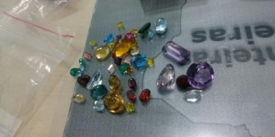 PM de Espigão do Oeste e Pimenta Bueno abordam suspeito de contrabando de pedras preciosas 