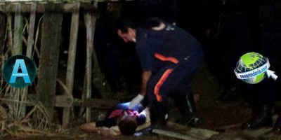 Porto Velho - Ladrão leva surra e tijolada durante assalto frustrado; Comparsa foi baleado