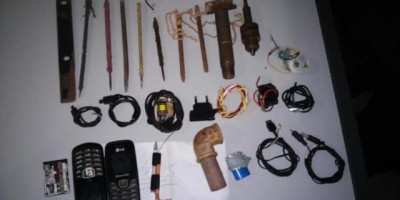 Polícia Militar conduz revista na cadeia pública em Pimenta Bueno