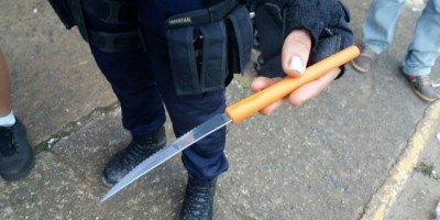 Policial Militar leva facada na cabeça durante tentativa de assalto no centro de Porto Velho