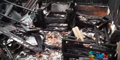 Vídeo - Incêndio em residência: família perde tudo e precisa de ajuda