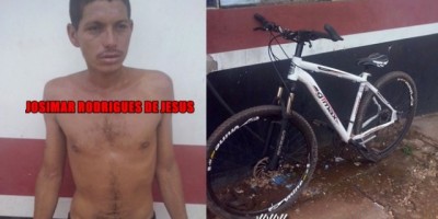 Rolim de Moura – Suspeito é preso com bicicleta furtada durante a madrugada