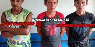 Rolim de Moura – 03 suspeitos envolvidos em crime de roubo e receptação são presos pelo Serviço Reservado da PM