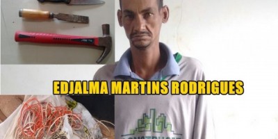 Rolim de Moura – Homem é preso em flagrante pela PM com objetos furtados