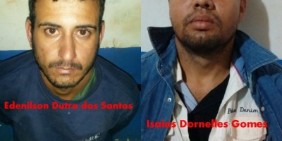 Rolim de Moura -  Dupla é presa pela PM por porte ilegal de munição 