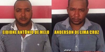 Santa Luzia - Dois suspeitos são detidos em flagrante pela PM, após furto em duas residências na Zona Rural