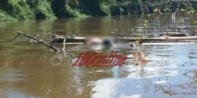 Alta Floresta - Homem não identificado é encontrado morto no Rio Branco