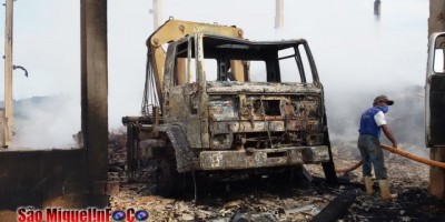 São Miguel do Guaporé- Incêndio expõe deficiência de cidade, que não tem Corpo de Bombeiros