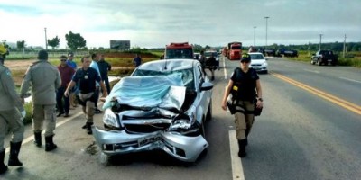 Agricultora morre após se envolver em grave acidente na BR-364 entre Ji-Paraná e Ouro Preto