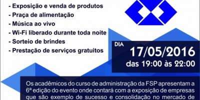 Rolim de Moura - Vem aí 6ª Feira do Empreendedorismo Faculdade São Paulo