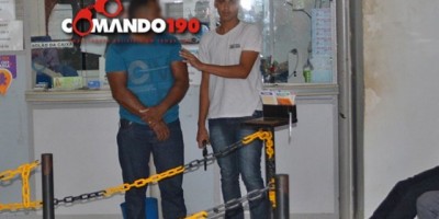 Depois de quase meia hora de tensa negociação, PM liberta reféns e prende dupla que assaltaram lotérica, em Ji-Paraná – VIDEO 