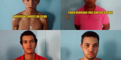 Rolim de Moura – Após furto de mais de 20 mil reais em mercadoria de uma Loja no centro da cidade, 04 suspeitos são presos pela PM 