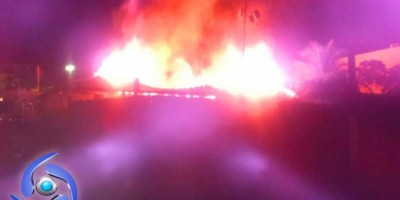 Cacoal – TV Band é consumida por incêndio durante a madrugada