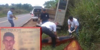 Motorista morre imprensado em acidente na BR-364