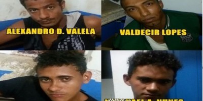 Rolim de Moura – 05 elementos armados com faca e pedaços de pau, rendem, agridem e roubam família, mas acabam presos pela PM em Santa Luzia