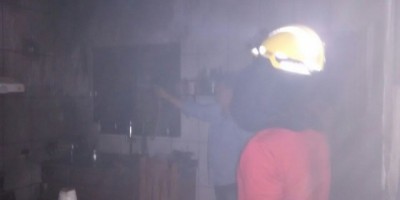 Rolim de Moura -  Principio de incêndio atinge residência no bairro Planalto