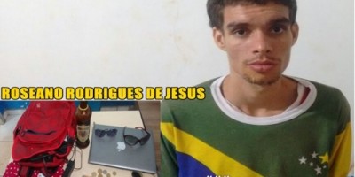 Rolim de Moura – Suspeito é detido pela PM com produtos possivelmente furtados