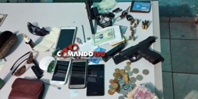 Em Urupá, Polícia Militar prende quadrilha que sequestrou família de gerente para roubar banco