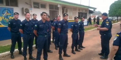  Guajará-Mirim – 6º BPM recebe reforço de 12 Policiais Militares recém formados.