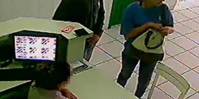 Santa Luzia - Dupla efetua roubo em relojoaria - Vídeo