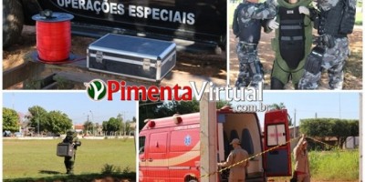 Homem fabrica bomba pra matar a família, mas, acaba preso pela polícia em Pimenta Bueno