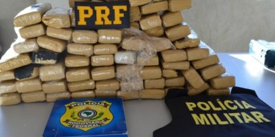 Homem é preso em Vilhena com 65kg de maconha trazidos do Paraguai