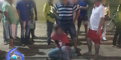 Cacoal – Homem é detido por populares após furto em mercado