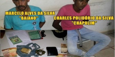 Novo Horizonte – Dupla é presa pela PM com drogas que era transportada de Rolim de Moura para São Miguel