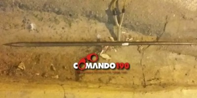 De estilingue, bandidos tentam arrombar caixa eletrônico do Banco Bradesco, em Ji-Paraná