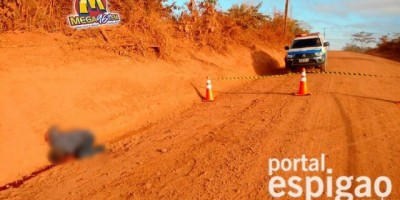 Homem é encontrado morto na Estrada da Figueira em Espigão do Oeste