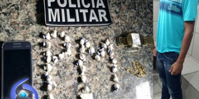 Cacoal - Drogas e produtos roubados são aprendidos com adolescente de 17 anos