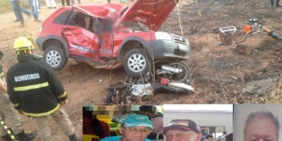 Rolim de Moura -  Grave acidente de trânsito na RO-010 resulta em três mortes e uma pessoa ferida  - ATUALIZADA