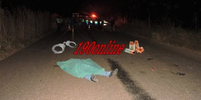 Alta Floresta -  Motociclista sofre queda e morre na linha P-50