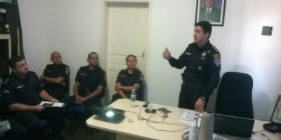 Guajará Mirim - 6o BPM Fron recebe visita do Coordenador Regional de Policiamento-I