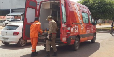 Rolim de Moura -  Acidente de trânsito no Centro da cidade resulta em uma pessoa ferida