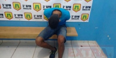 SE DEU MAL – Assaltante é baleado ao sacar arma para polícia durante fuga em Vilhena