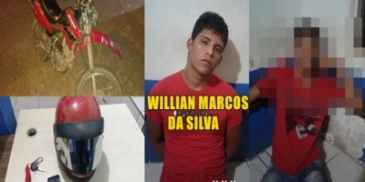 Rolim de Moura – Após roubo em Loja de Motos, dupla é apreendida em flagrante pela PM